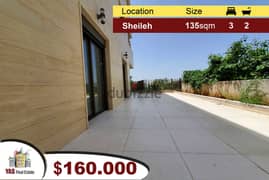 Sheileh 135m2 + 90m2 Terrace / Garden | High-End Flat | View | TO |