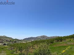 1430 m2 land + mountain view for sale in Laqlouq ارض للبيع في اللقلوق