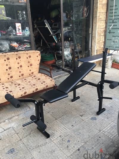 bench adjustable with fly and legs heavy duty good quality