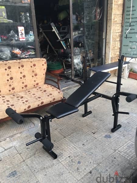 bench adjustable with fly and legs heavy duty good quality 0