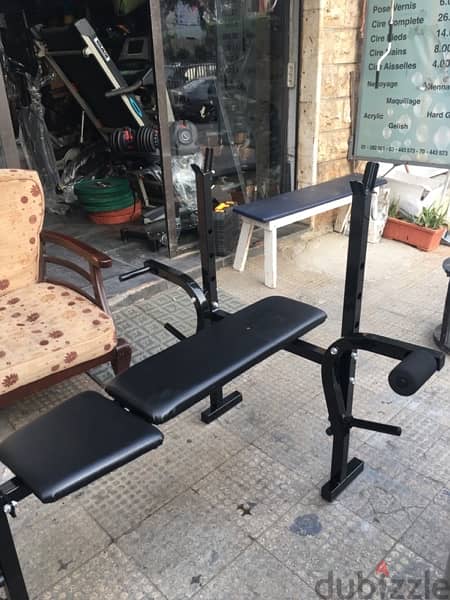 bench adjustable with fly and legs heavy duty good quality 2