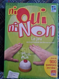 ni Oui ni Non French Quiz Family board Game 0