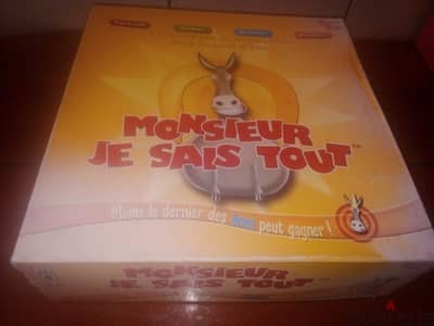 monsieur je sais tout french board game