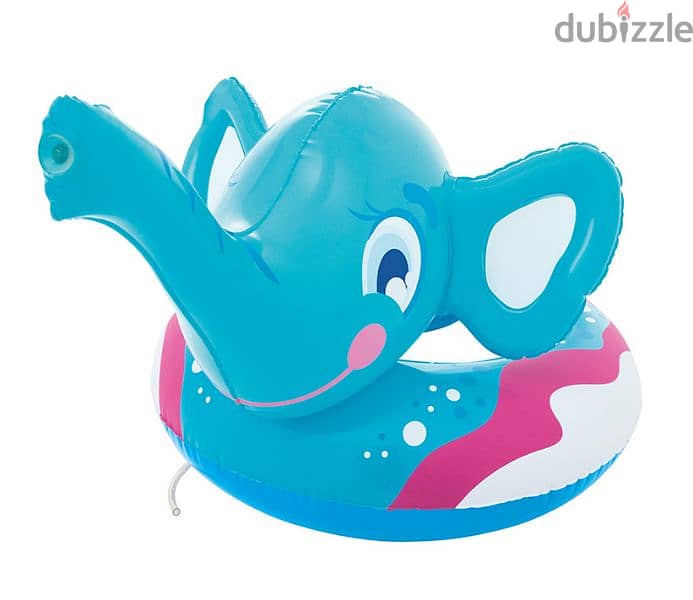 Bestway Inflatable Spray Elephant Swimming Ring 61 x 69 cm 3