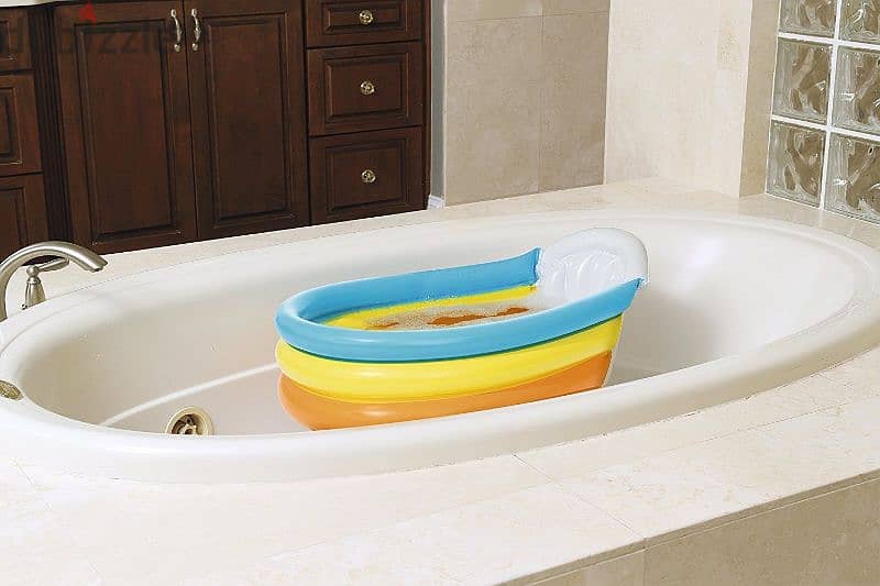 Bestway Inflatable Squeaky Clean Baby Bath Tub 76 x 48 x 33 cm 1