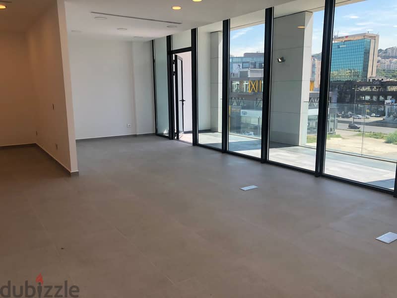 L12175-Ready To Move Office With Balcony for Rent in Waterfront Dbayeh 1