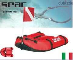 Seac inflatbale torpedo board buoy for spearfishing and diving scuba