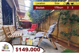 Sheileh 175m2 | 60m2 Terrace | Super Luxury | Perfect Condition | 0