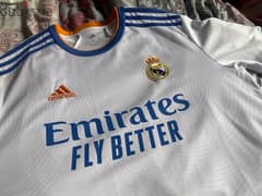 real madrid 21/22 home adidas jersey