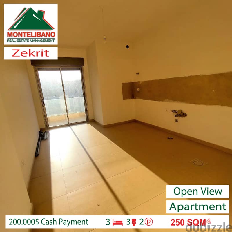 200.000$  Apartment for Sale in Zekrit !! 4