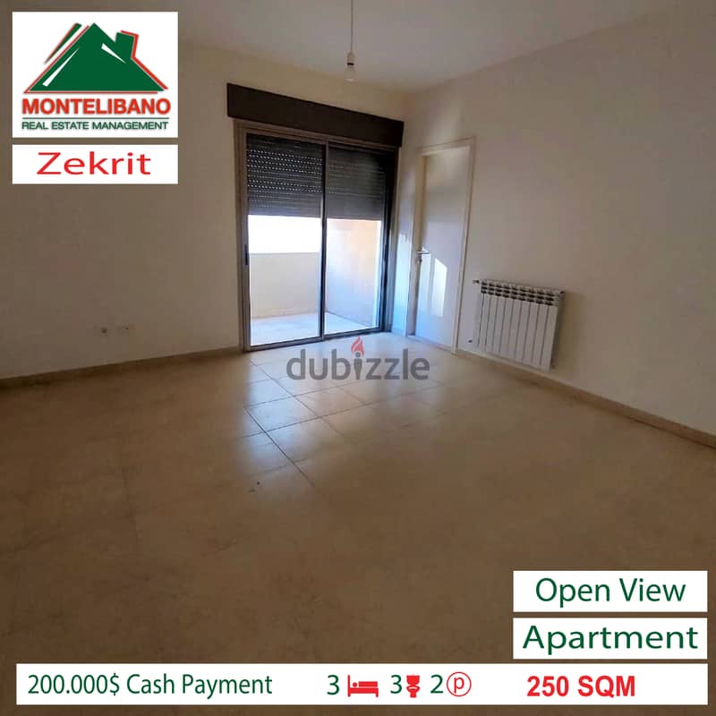 200.000$  Apartment for Sale in Zekrit !! 5