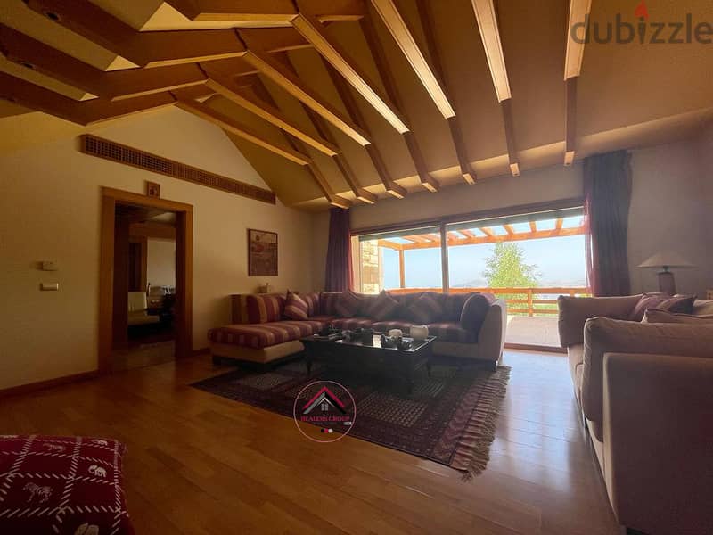 Double Storey Dream Villa in Faqra Club With Picturesque Views 12