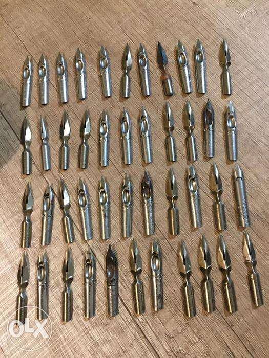 Vintage 1920s & 1930s Pelikan Pen bakelite screw round nibs 1