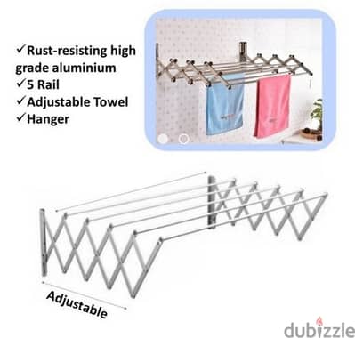 Retractable Clothes Drying Rack