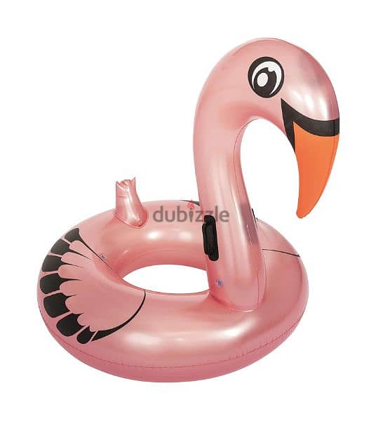 Bestway Inflatable Swan Rose Metal Swimming Ring 165 x 117 cm 1