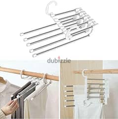 5in1 Foldable Hangers for Clothes Hanging 0
