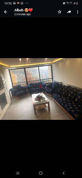 chalet duplex apartment for rent at faraya faqra oun lsiman 9