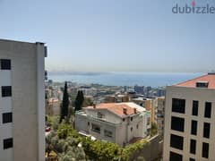 750 $ /m2 ( ONLY! ) flat + roof terrace+ sea view for sale in Naccache