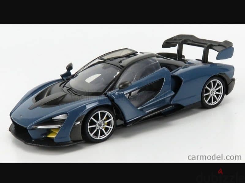 '18 McLaren Senna diecast car model 1:24. 3