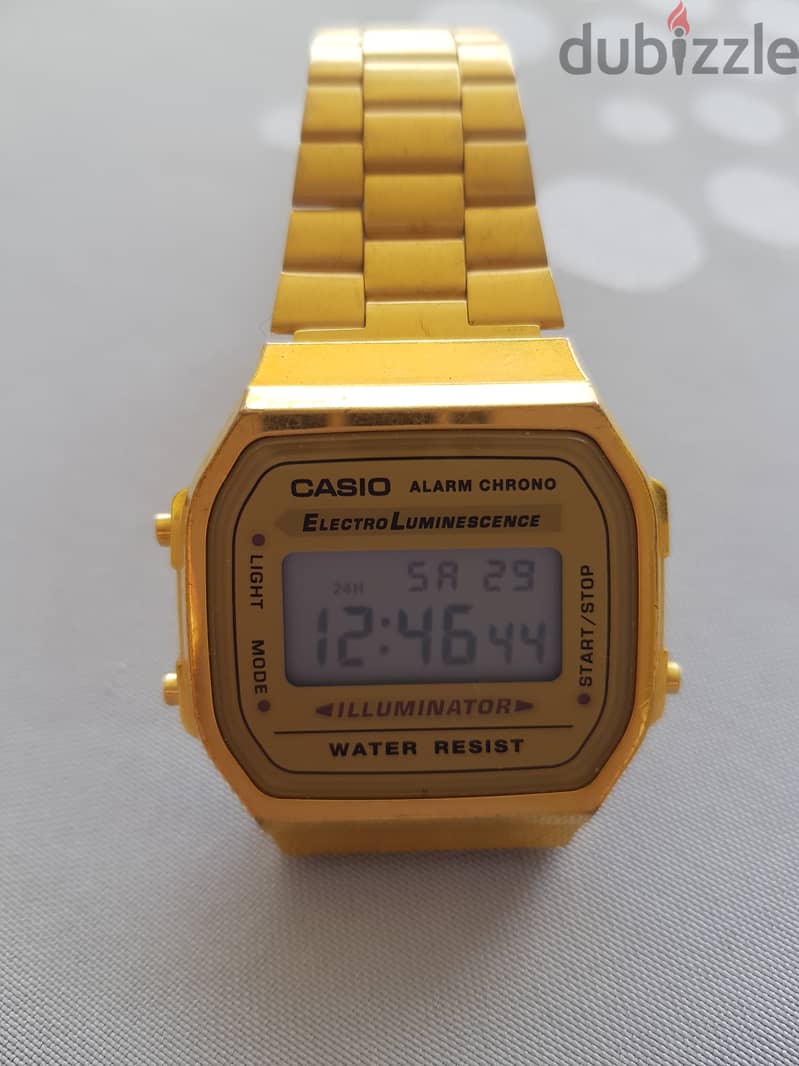 ساعة CASIO A 168 0