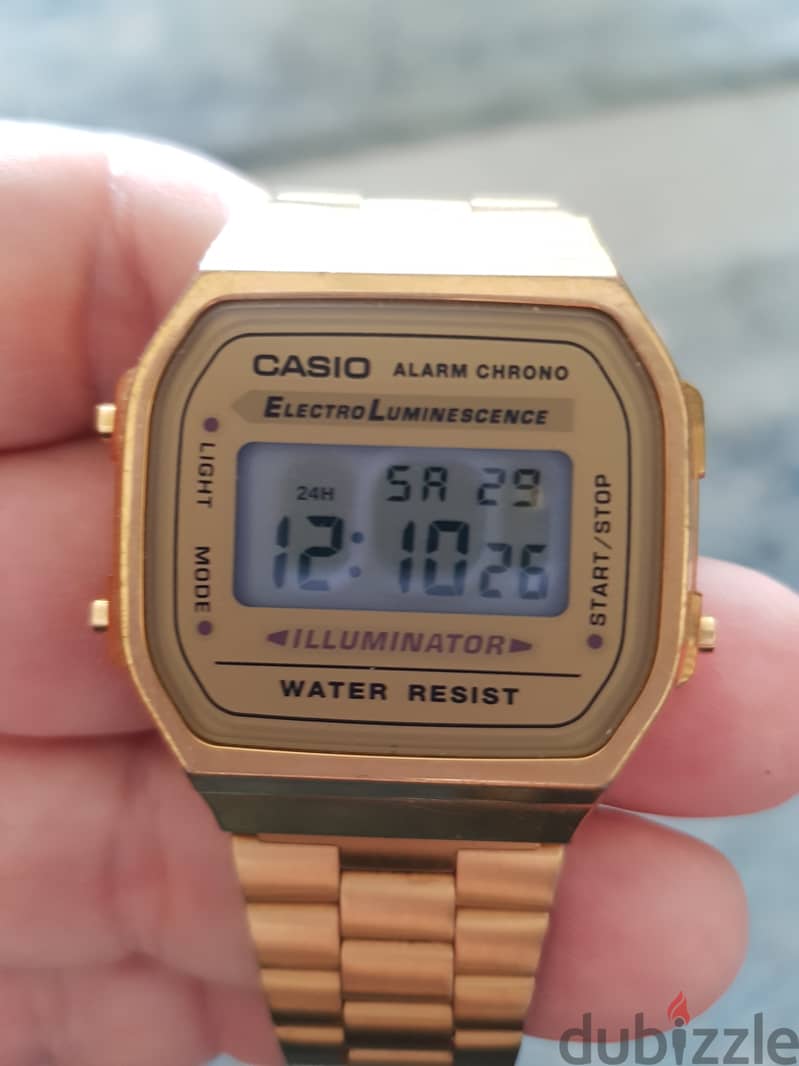 ساعة CASIO A 168 1