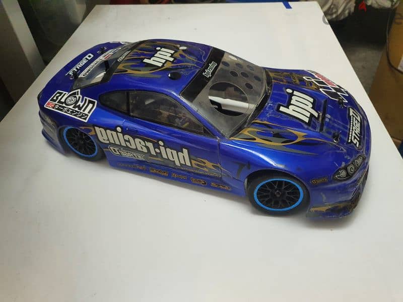 HPI RS4 electric with HPI radio 1