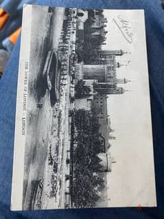 كرت بريدي برج لندن سنة ١٩٠٥