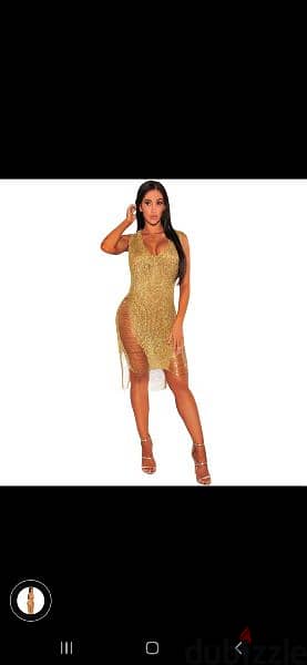 gold colour swimsuit cover or cardigan s to xxL 2
