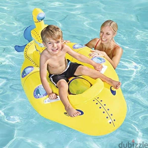 Bestway Inflatable Unsinkable Submarine Ride-On 165 x 86 cm 2