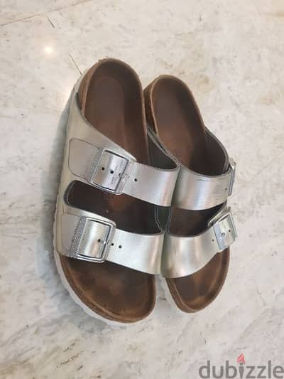 Birkenstock silver size 40 original