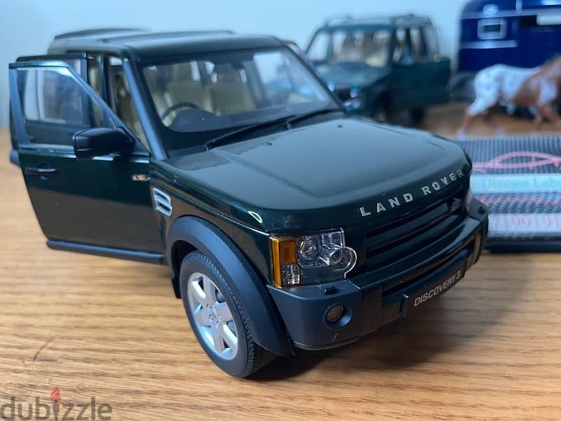 diecast land rover discovery price start 100 scale 1/18 2