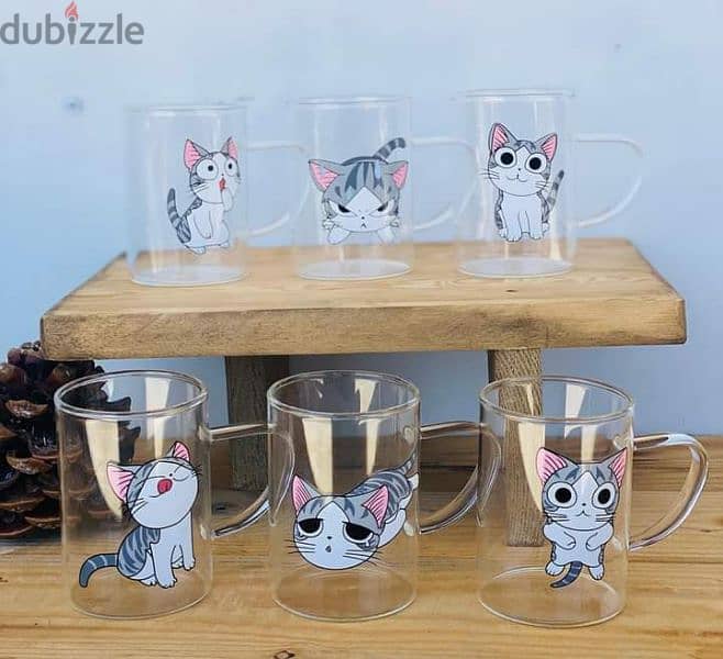 the cutest transparent pirex mugs 3