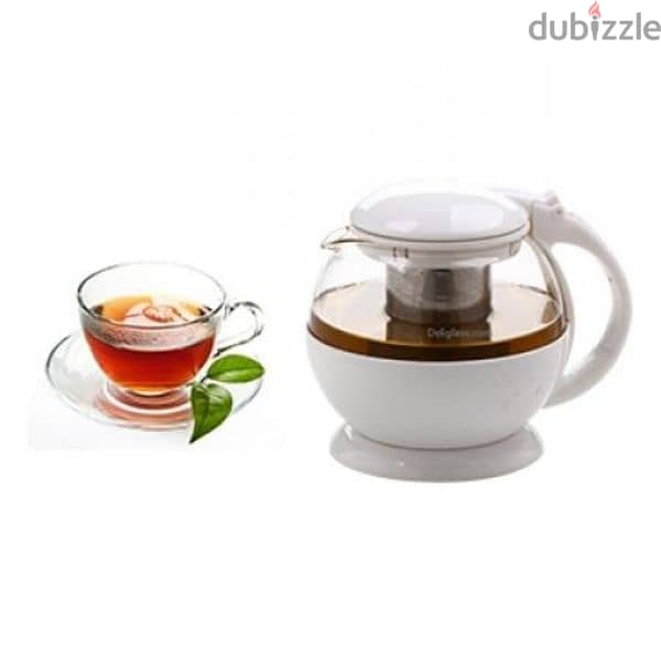 Deli Glassware Tea Pot 0
