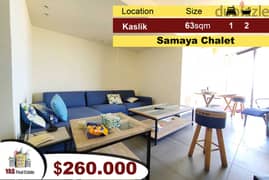 Kaslik / Samaya 63m2 | Redesigned Chalet | View | Payment Facilties|TO