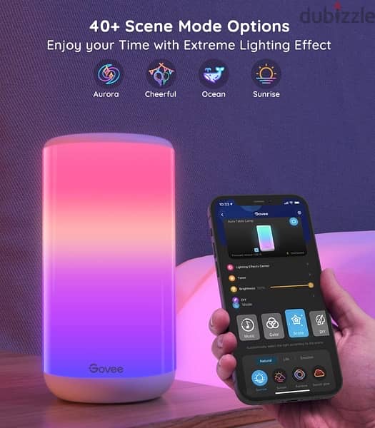 Govee Aura smart table lamp 1