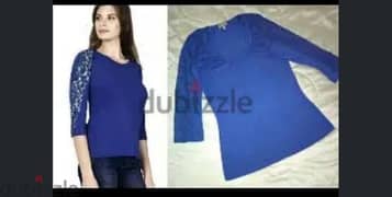 blue color top s to xxL