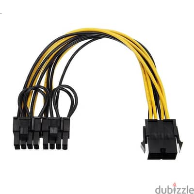 PCI E 8Pin to 2X 8 Pin (6+2)