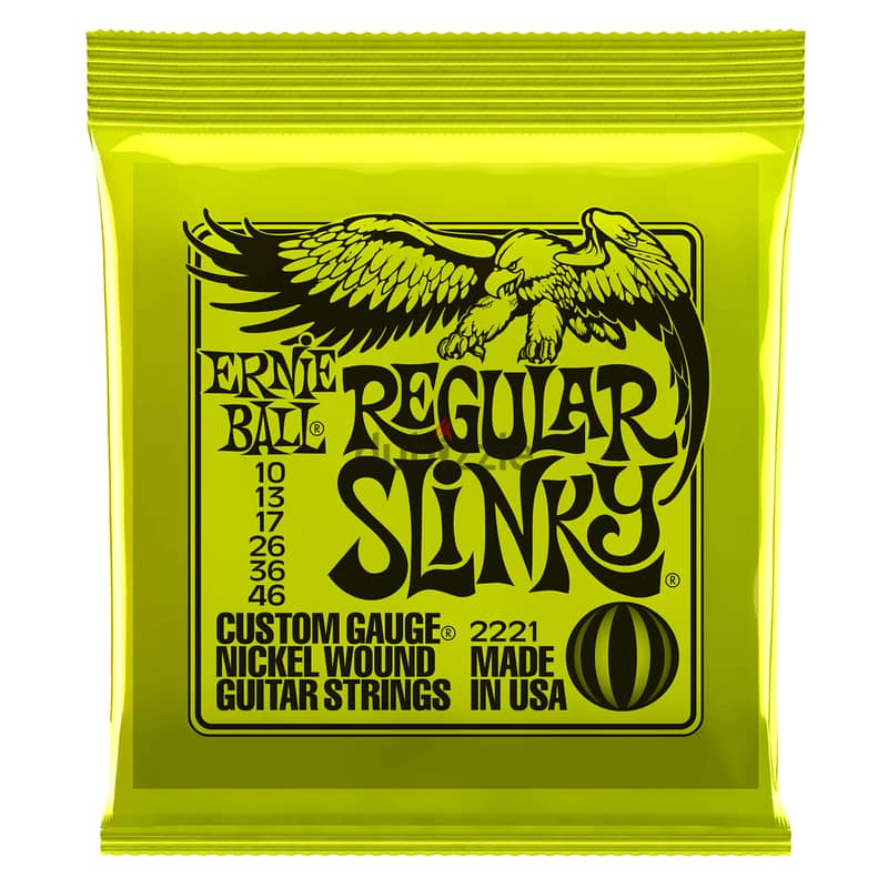 Ernie Ball Regular Slinky Electric Guitar Strings 0