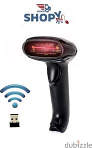 USB Wireless Barcode Scanner 1D and 2D