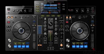 XDJ RX pioneer dj set controller and 2 speakers for rent