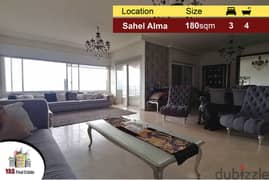 Sahel Alma 180m2 | High-End Apartment | Prime Location | Open View| IV