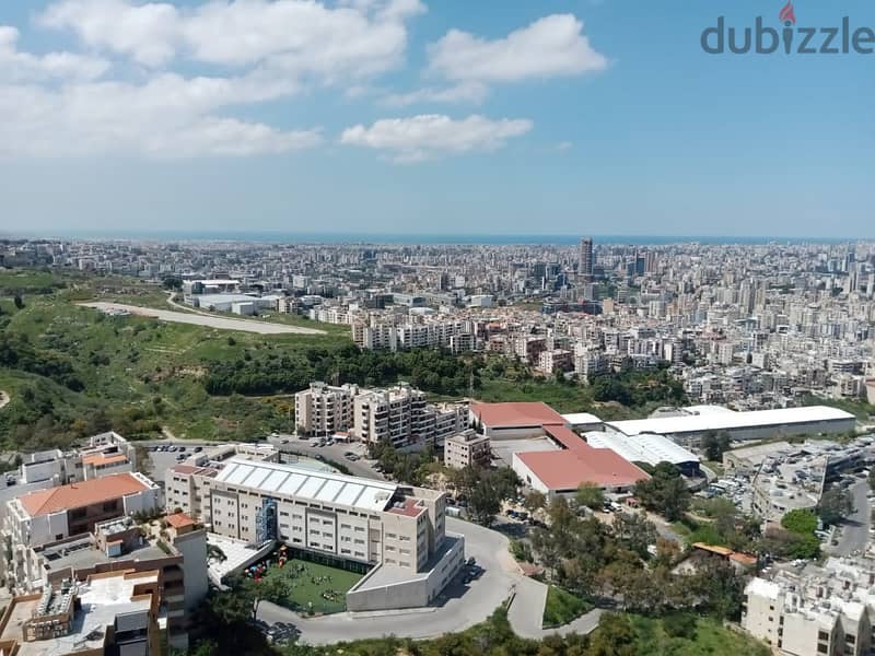 140Sqm|Apartment for sale in Mar Roukoz| Panoramic sea & mountain view 0