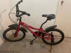 Red bicycle for kids 0