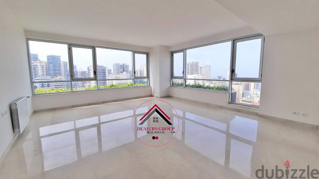 Marvelous Apartment For Sale in Ras Beirut with Sea View 3