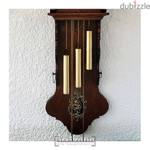 Vintage Frisian Pendulum Wall Clock 2