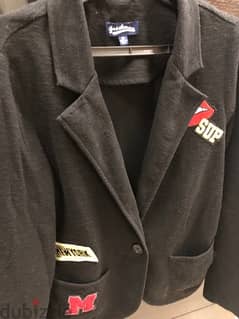 black blazer for women, medium size, stylish