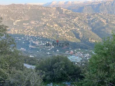 1700m2 Land + open view in Aanaya for sale ارض في عنايا للبيع