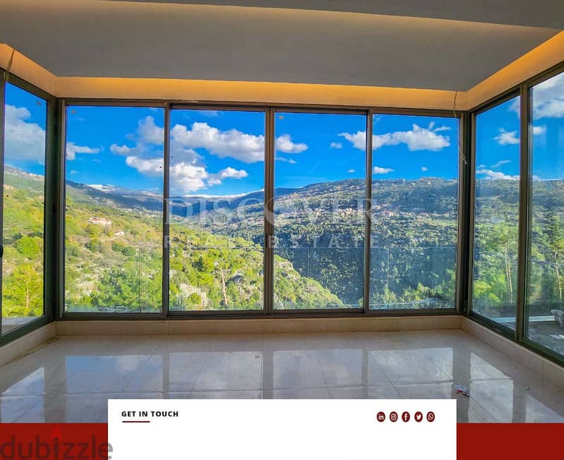 EYE- CATCHING  Property With Picturesque Mountain Views in Baabdat 0