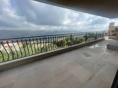 280 Sqm | Prime location Apartment for sale in Broummana | Panoramic m