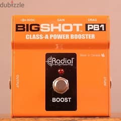 Radial big shot booster 0